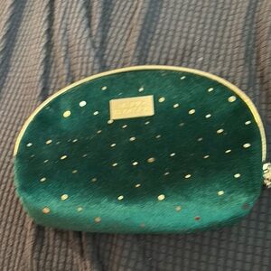 Green and Gold Polka Dot Women's Bag